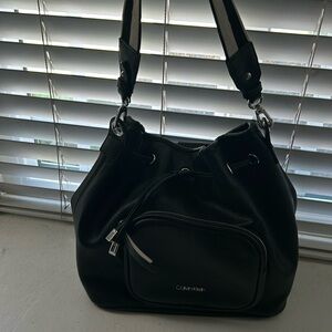 Calvin Klein bucket bag medium size. Used. Slight wear and tear.